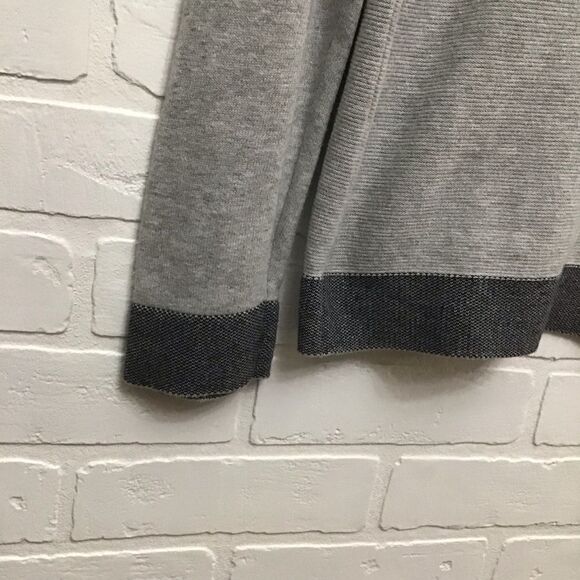 JULES France Grey 100% Cotton Knit Sweater | Men’s Long Sleeve Shirt Large round - Picture 6 of 14